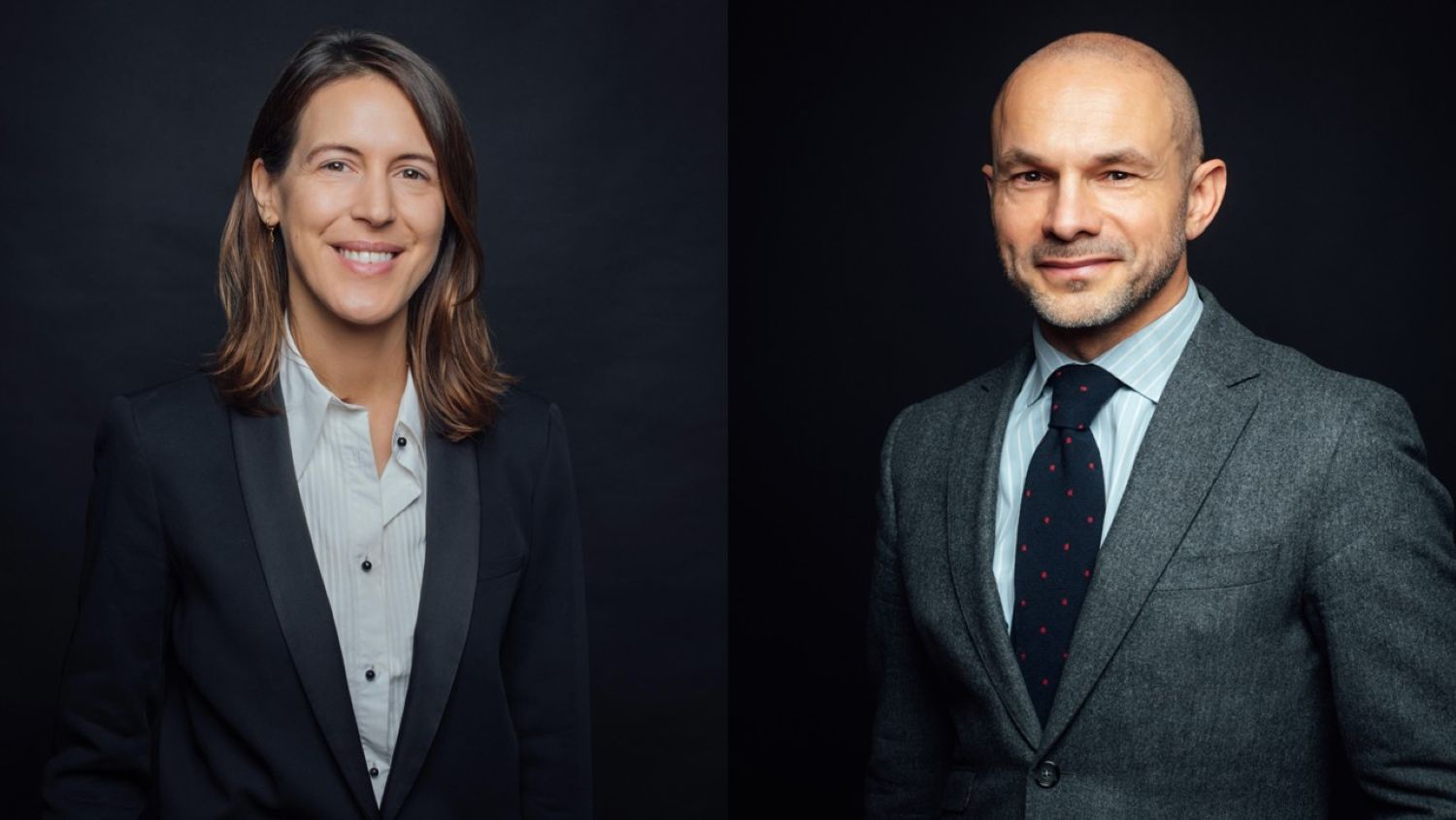 Noemie Saidi-Cottier avocate en droit pénal et François Alambret avocat en droit social