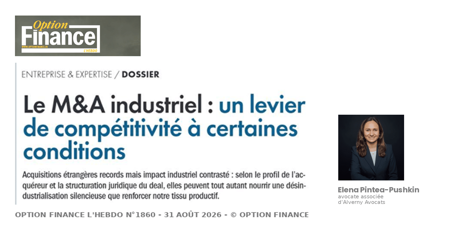 inbound industrial M&A France